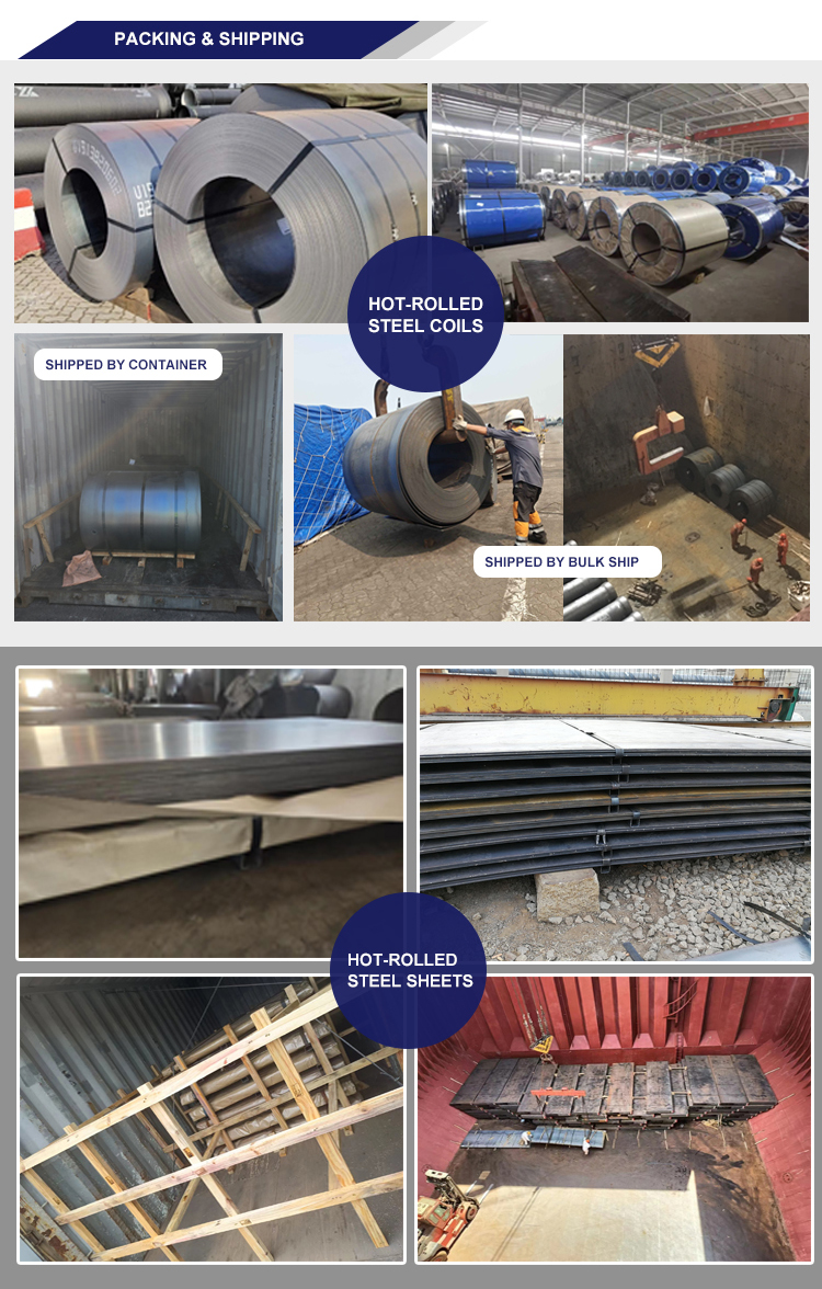 Q235 Q235b Hot Rolled Carbon Steel Plate with Bending Processing Service and 1000-2000mm Width