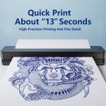 APP Control Tattoo Transfer Machine Tattoo Stencil Printer Machine