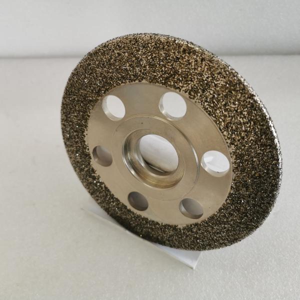 Electroplated CBN Grinding Wheel With Weight-reducing Holes Diameter 150* Inner Hole 30* Thickness 5.5* Width 25