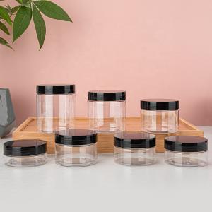 China Facial Mask Eye Cream Plastic Cosmetic Jars 150ML 200ML 250ML wholesale