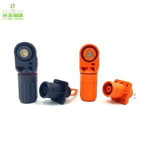 China Connector for EV battery HV PA66 125A 150A 2pin 3pin Electric Vehicle Battery Plug / Socket wholesale