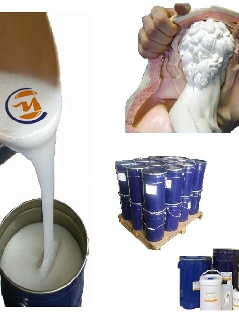 20 Shore A Tin Silicone Rubber for Statue Molding in White