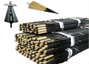 China 6 Ft Steel Studded T Post American Farm Metal Fence Paint wholesale