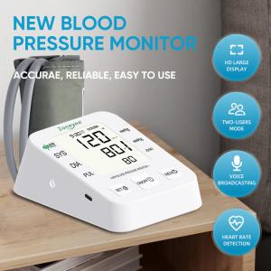 China FDA CE Medical Certified Digital LCD Aneroid Sphygmomanometer Upper Arm BP Monitor Big Cuff Blood Pressure Monitor wholesale