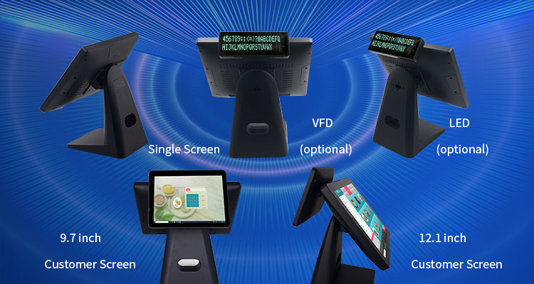 15/15.6 inch Win POS with Capacitive Touch Screen and Optional Cash Drawer SDK Function