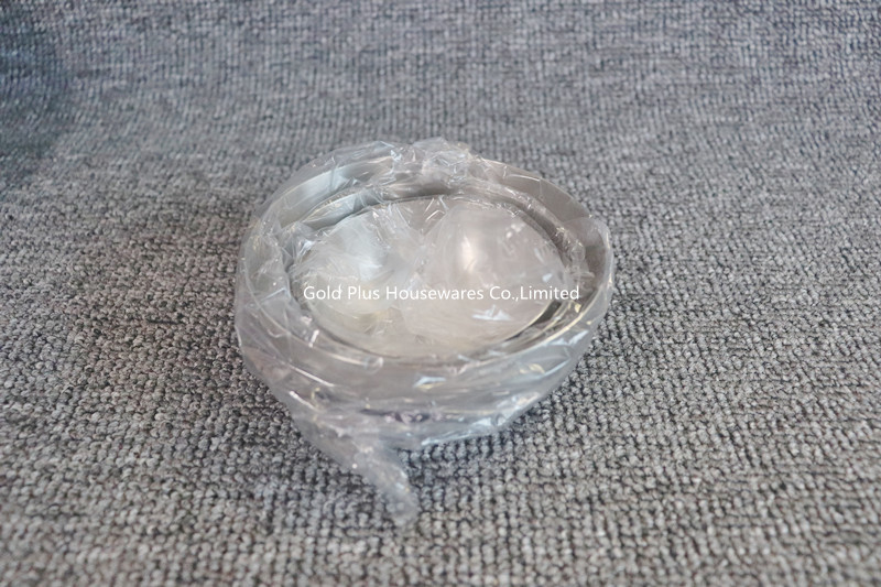 Dinner Ware Set 12cm Stainless Steel Round Tray Sushi Sauce Dish