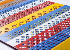 China 2.2mm Hole Size Building ISO Aluminum Perforated Sheet Panel wholesale