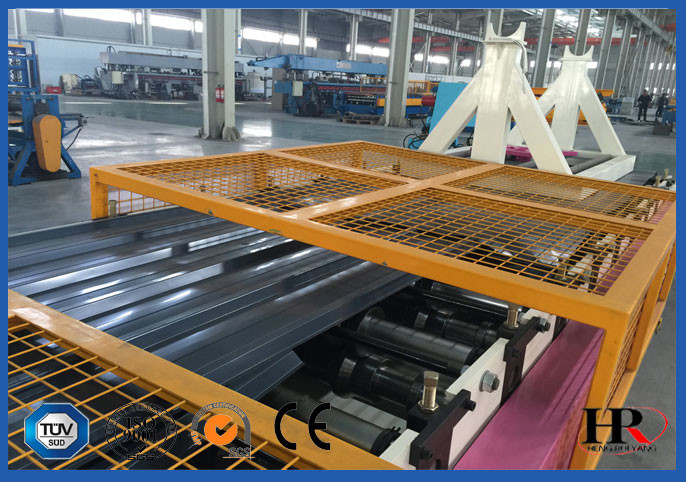 11kw Color Steel Roof Roll Forming Machine With 12 Months Warranty