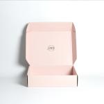 Custom Size Logo Printing Small Corrugated Mailing Box Cosmetic Packaging Paper