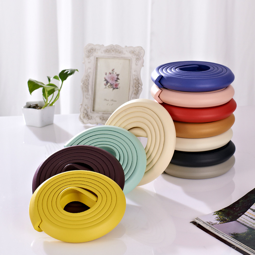 Plastic NBR Tablet Edge Corner Protector 500CM Length For Baby Safety