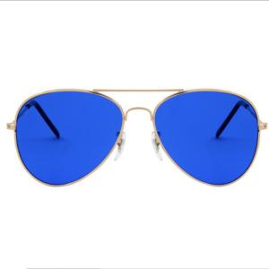 China Metal Frame Blue Light Therapy Glasses See Color Feel Good wholesale