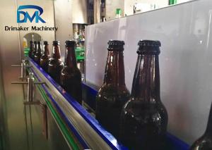China Fully Automatic Glass Bottle Filling Machine Sus304 High Accrurate Filling wholesale