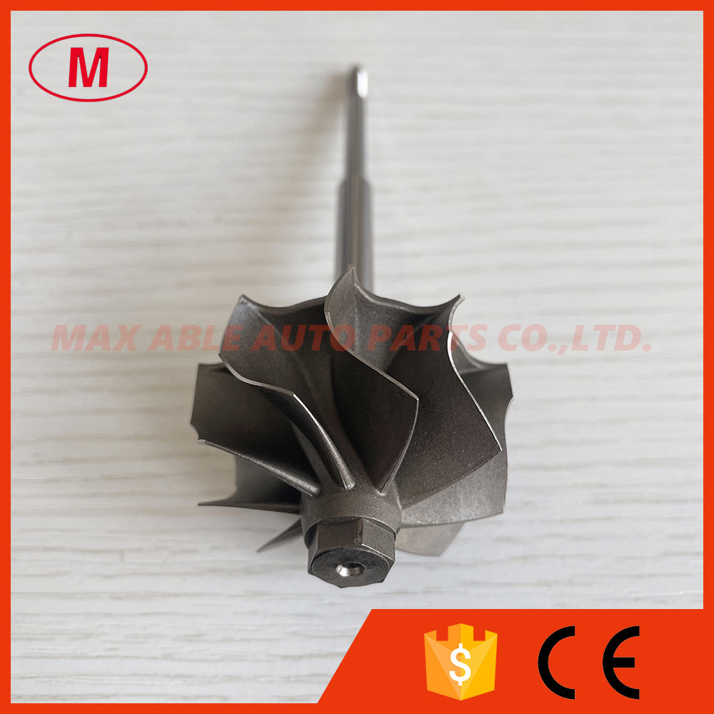 K04 42/46mm 9 blades 5304-120-5023 53041205023 journal bearing turbo turbine shaft&wheel/turbo wheel for 5304-988-0015