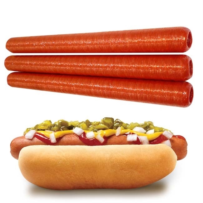 Wholesale Sausage Packaging Casings No Edible Grade Cellulose Casings OEM Fried Sausage Casings