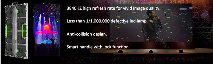 SDK Indoor Led Display Screen Led Video Wall For Church P1.9 P2.5 P2.9 P3.9