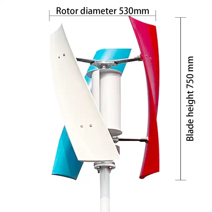 12V 24V 48V Small Wind Turbine Generator 3 Phase Wind Turbine Generator Wind Power Generation Guangdong