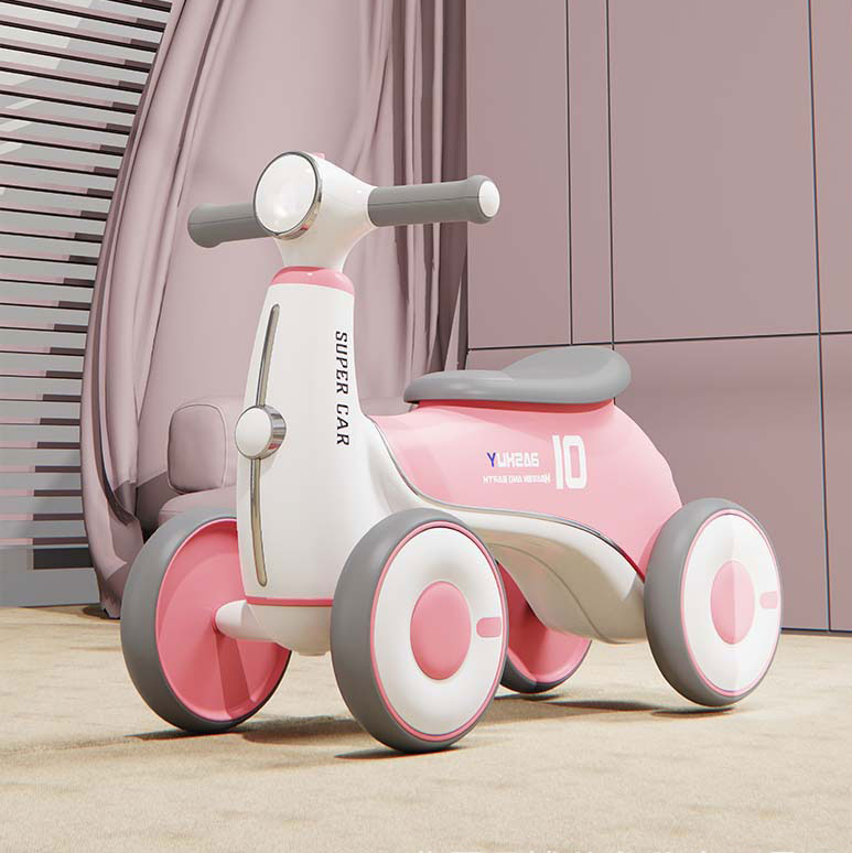 Car Style Scooter Walker Sliding Balanced Car Customized Kids Gift for Boys and Girls