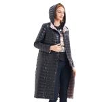 FODARLLOY 2022 New winter women casual hooded fluffy and thicken warm coat