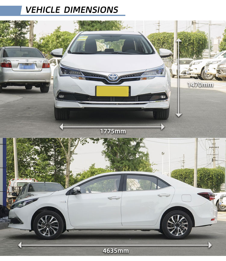 2021 hot sale cheap electric cars suv high speed for sale Toyota Corolla 2021 1.2T S-CVT Deluxe Edition new car