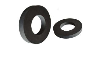 China High Consistency Ferrite Ring Magnets SrO 6Fe2O3 IATF 16949 Customized wholesale