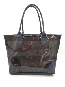China Durable Easy Carry Pvc Tote Bag / Pvc Shopping Bags For Outdoor 47*30.5*5.5 Cm wholesale