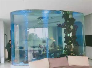 China 50mm Thick Clear Plastic Panels Aquarium Plexiglass Sheets 12700x2450mm wholesale