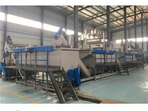 China 185KW Pet Bottle Washing Line Recycling Plant PLC 300kg/H NSK SKF wholesale