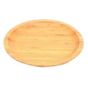 China high quality round bamboo serving food tray for kitchen wholesale