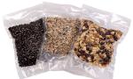 Embossed Pouches Food Vacuum Zipper Bags For Freezer Storage