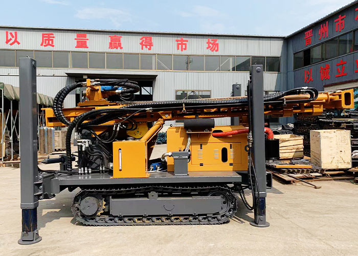 3M Drilling Rod Pneumatic Borewell Machine Efficient Drilling