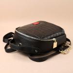Crocodile Grain Mini PU Backpack Lovely Personality And Small Backpack