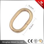 High quality metal Oval shape ring buckle for bag parts,16.22*32.20mm,Oval ring