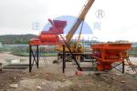 HZS25 Modular Stationary Concrete Batching Plant with 500L Mixing Volume