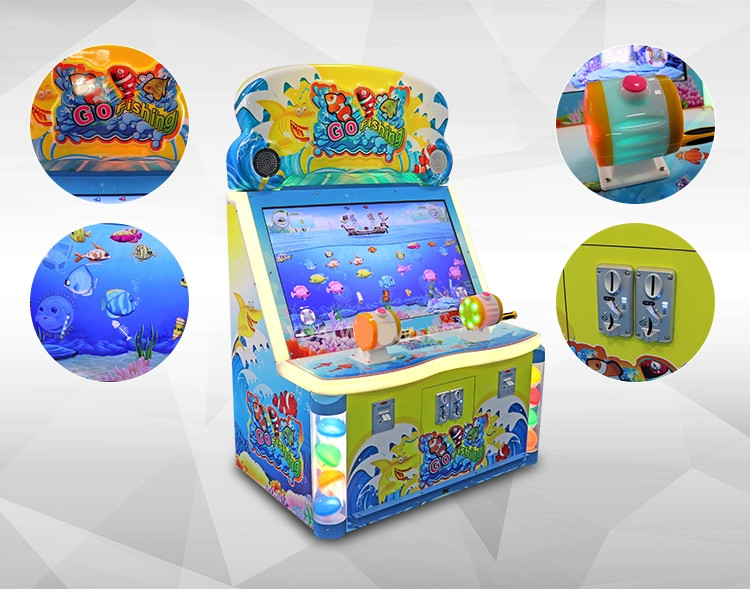 Go Fishing Games Lottery Redemption Game Video Game Machine For Sales