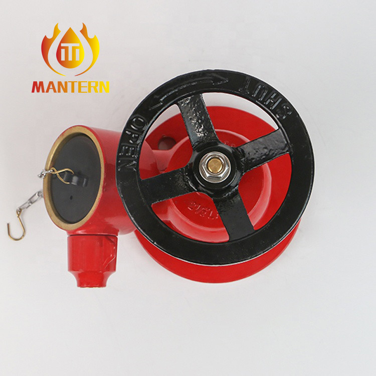Natural Or Painted Brass / Bronze Oblique Fire Hydrant Landing Valve