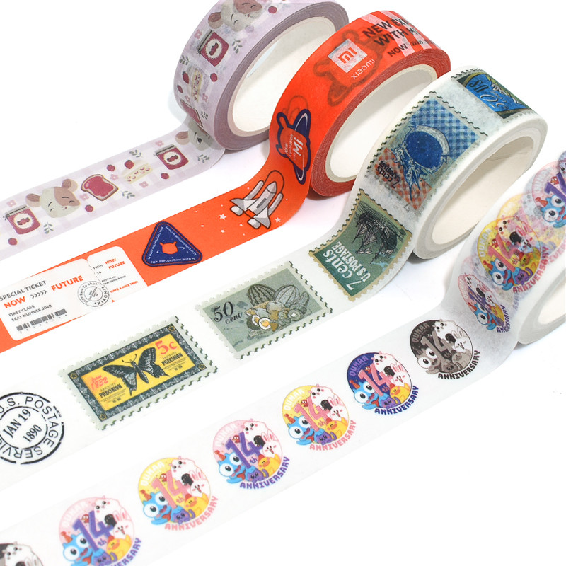 Japanese Washi Masking Tape Custom Printed Washi Tapes Dispenser With Your Own Designs