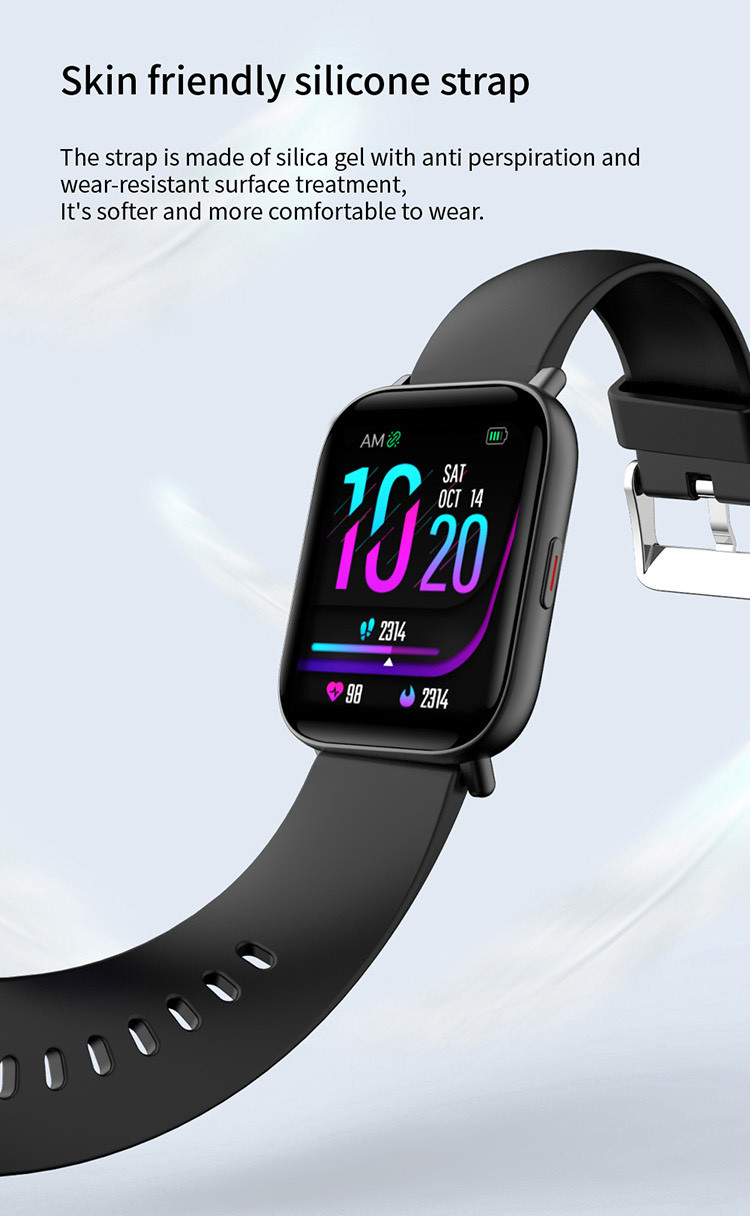 Hd Large Screen Fitness Tracker Smart Watch Outdoor Rugged S07