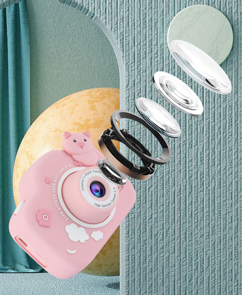 32GB SD Card Kids Camera 1080P Selfie Video Camera for Kids ABS Other Educational Toys
