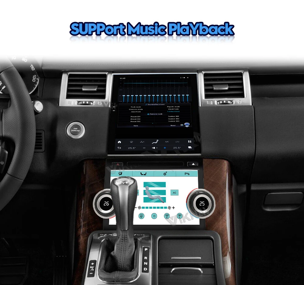 10.4 Inch Android Car Radio Range Rover Sport L320 2009-2013 Aftermarket Head Unit Touch Screen Multimedia Player