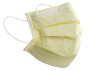 China Non Toxic Disposable Earloop Face Mask Hypoallergenic Fiberglass Free wholesale