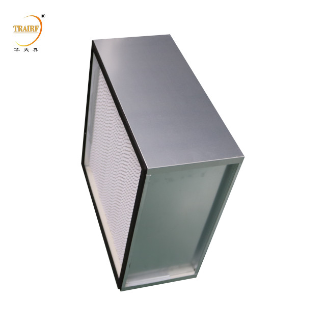 Aluminum Frame Mini Pleated Panel HEPA Filter H10 H11 H12 H13 Laminar Flow Hood Hepa Filter