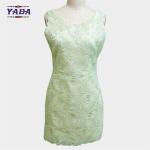 Lady lace sleeveless wholesale bulk women's slim fit dress party dresses for