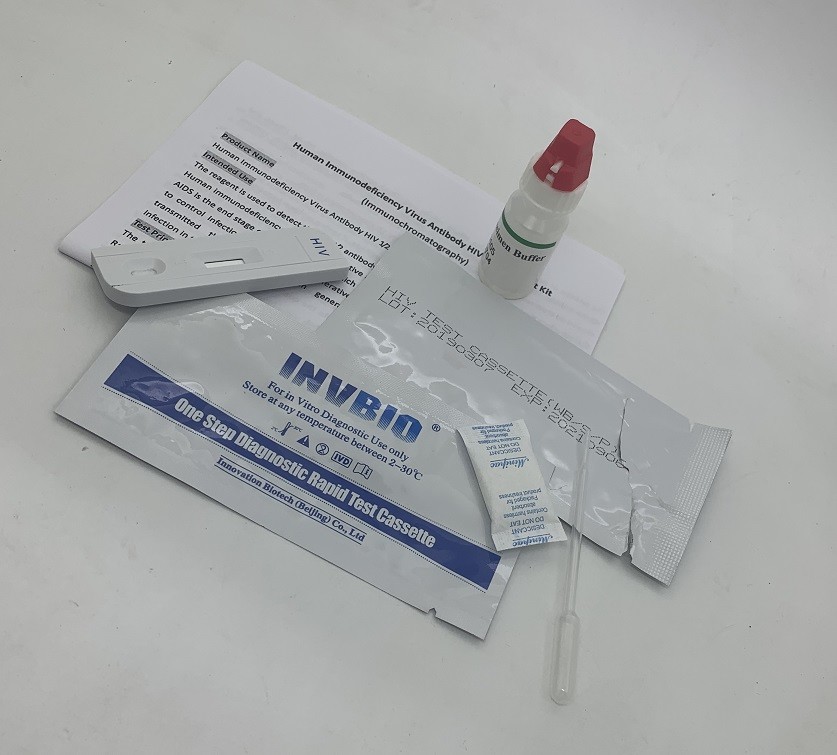 Invbio In Home Infectious Disease Rapid Test Kits Hiv Self Test