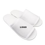 Hotel Disposable Slippers White Home Slippers Logo Customized Home Supplies