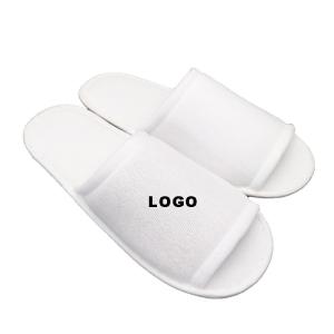 China Hotel Disposable Slippers White Home Slippers Logo Customized Home Supplies wholesale