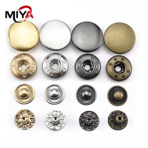 China Clothes Four Parts Spring Metal Snap Fasteners wholesale