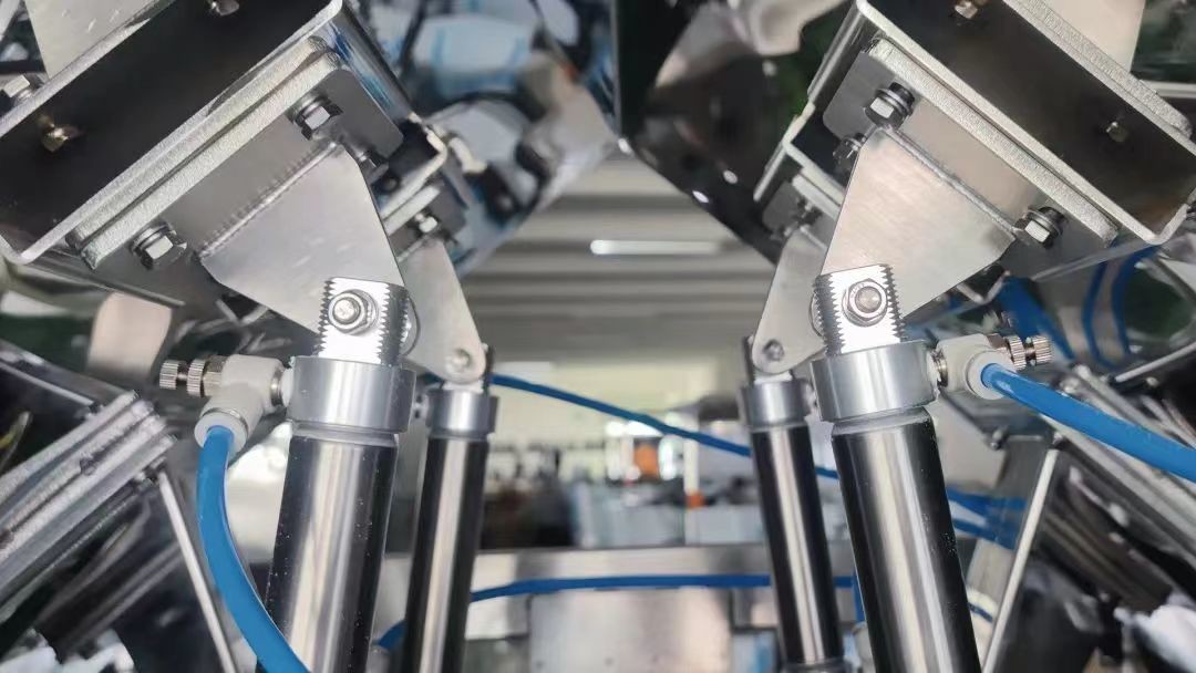 High Speed Granules Multihead Weigher Waterproof Double Head Linear Scales