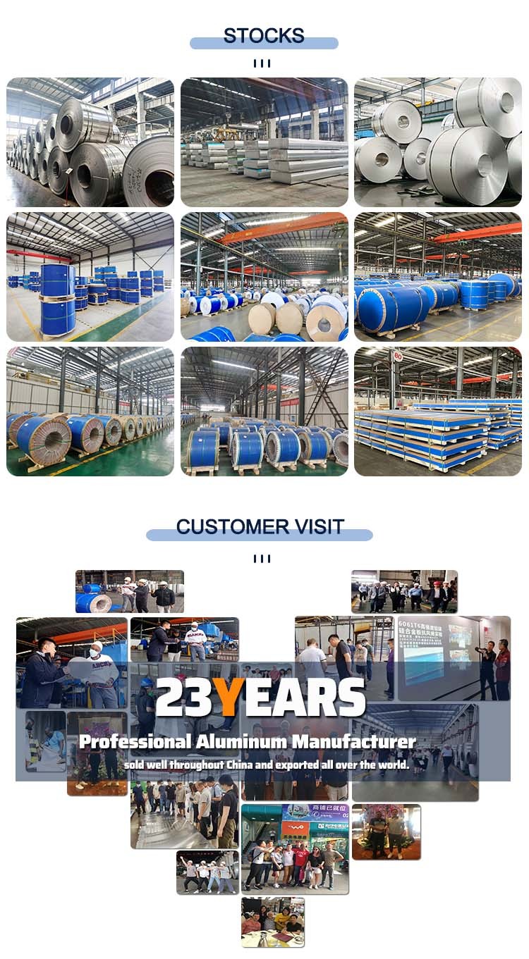 High Precision Color Coated Aluminum Coil PE PVDF Alloy 6.5mm T851
