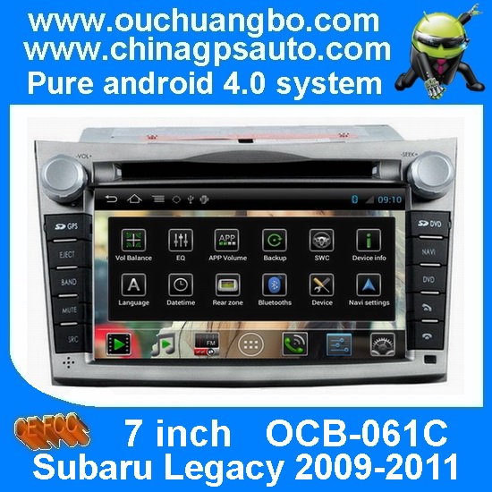 Ouchuangbo Auto Stereo Android 4.0 for Subaru Legacy 2009-2011 Car GPS Navigation iPod ATV BT S150 Sytem OCB-061C