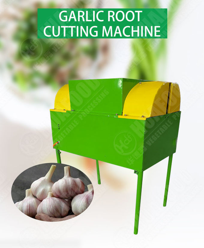 SUS304 Electric Fresh Garlic Root And Stem Cutting Machine Home Use garlic root cutter